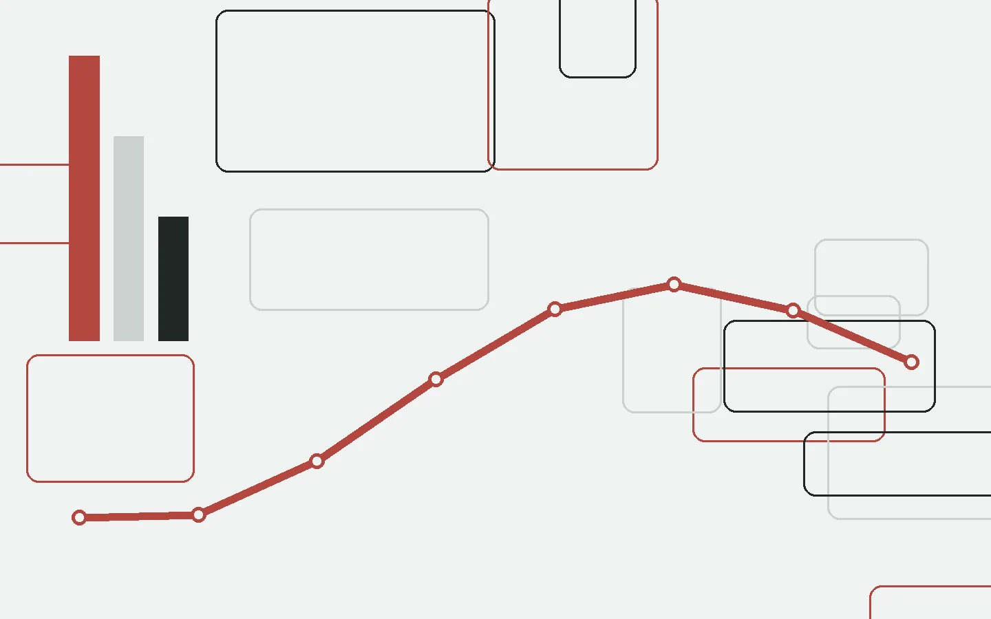 Abstract editorial illustration for Third-party concentration hides in ordinary workflows